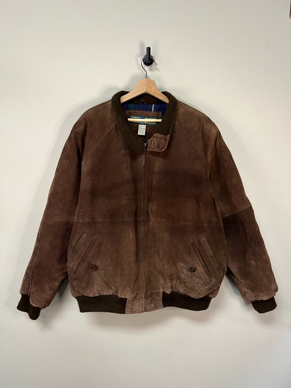 Vintage Brown Leather Jacket